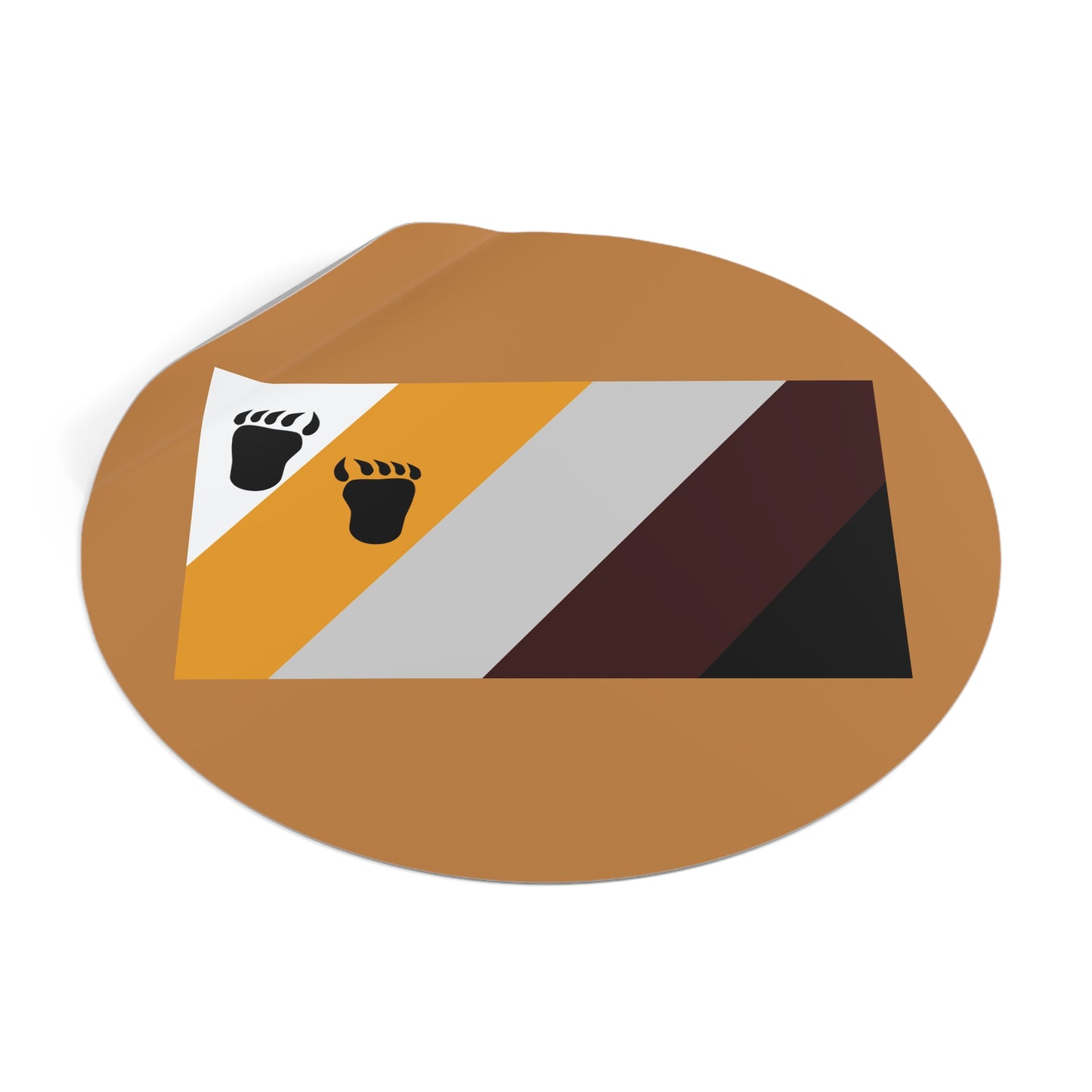 Bear Pride Flag 1992 Vinyl Sticker