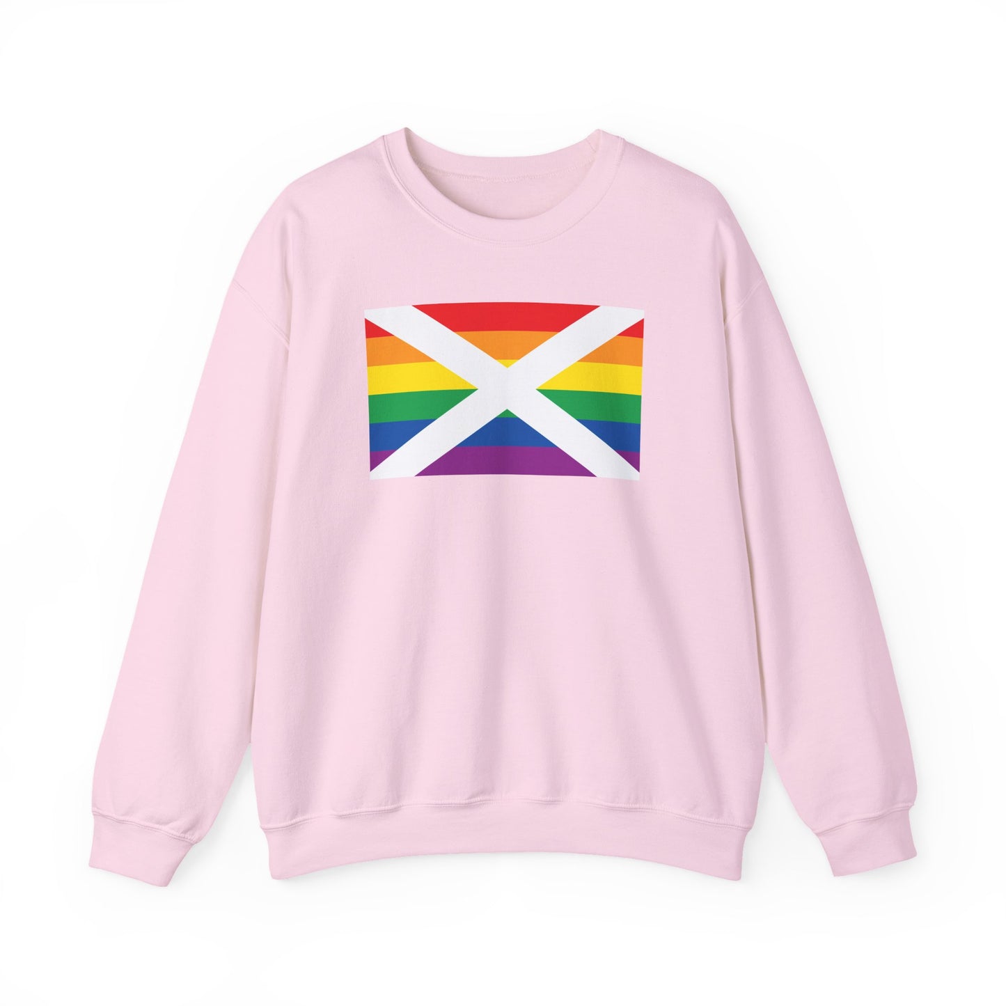Alabama Rainbow Pride Flag  "UNITED" Unisex Crewneck Sweatshirt