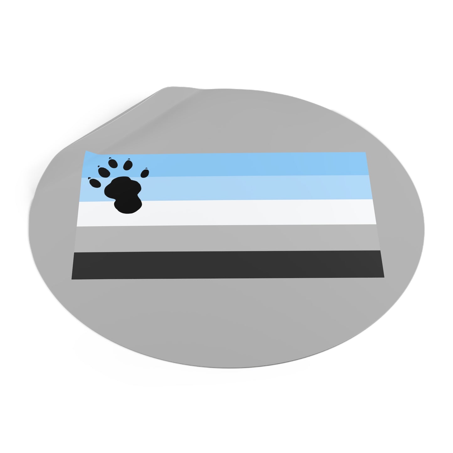 Otter Pride Flag Vinyl Sticker
