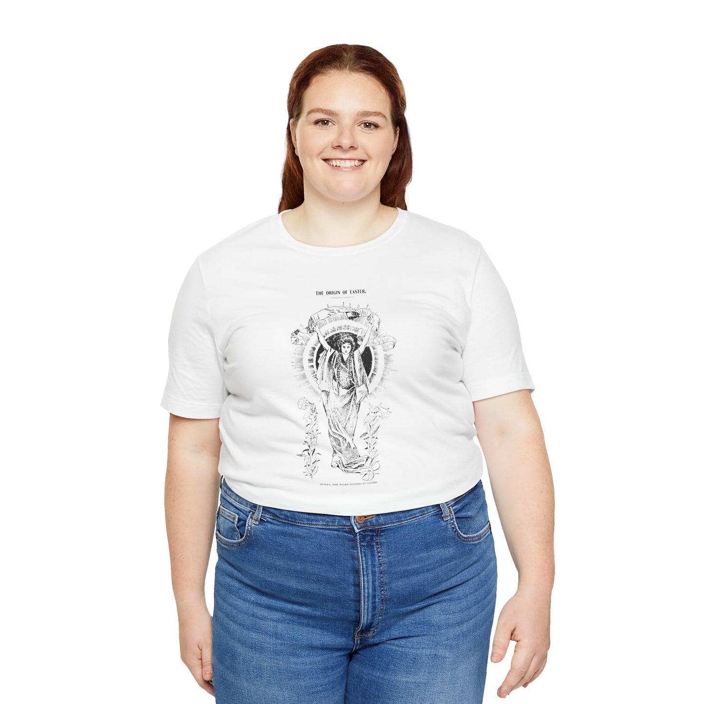 The Origin of Easter: Ostara, Victorian design T-shirt, Several Color Options