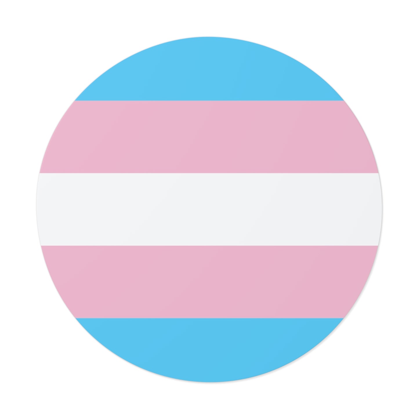 Transgender Pride Flag Vinyl Sticker
