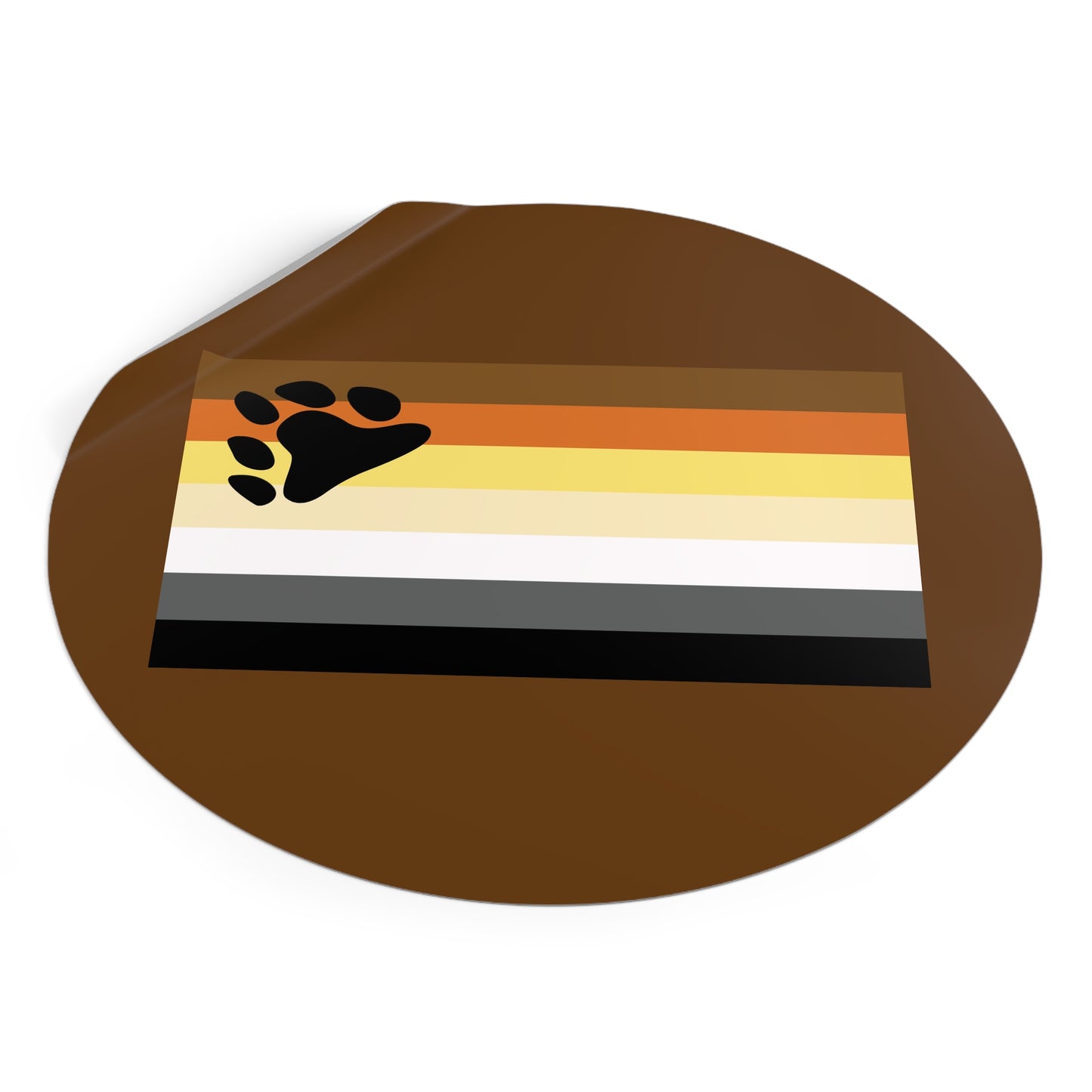 Bear Pride Flag 1995 Pride Flag Vinyl Sticker