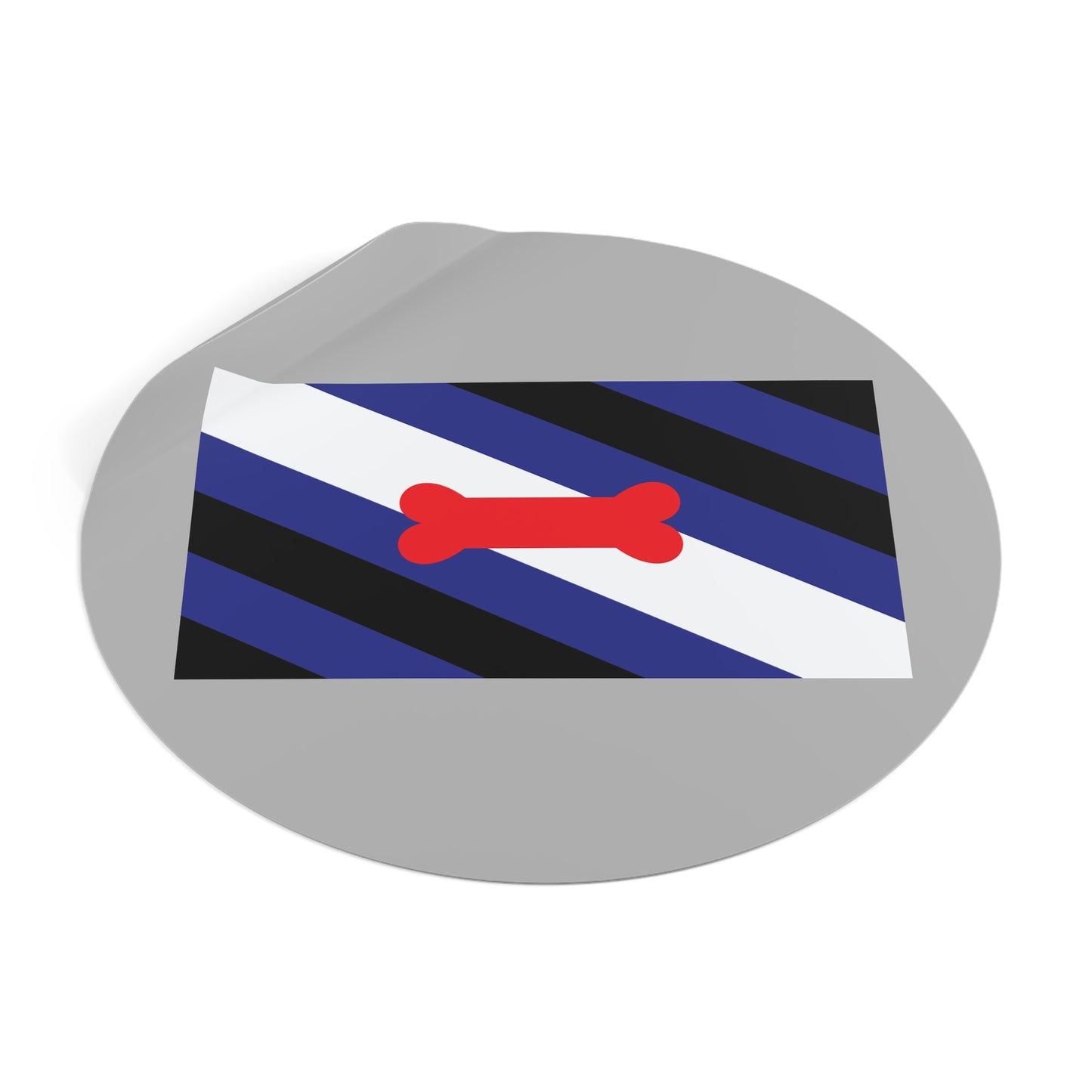 Puppy Pride Flag Vinyl Sticker