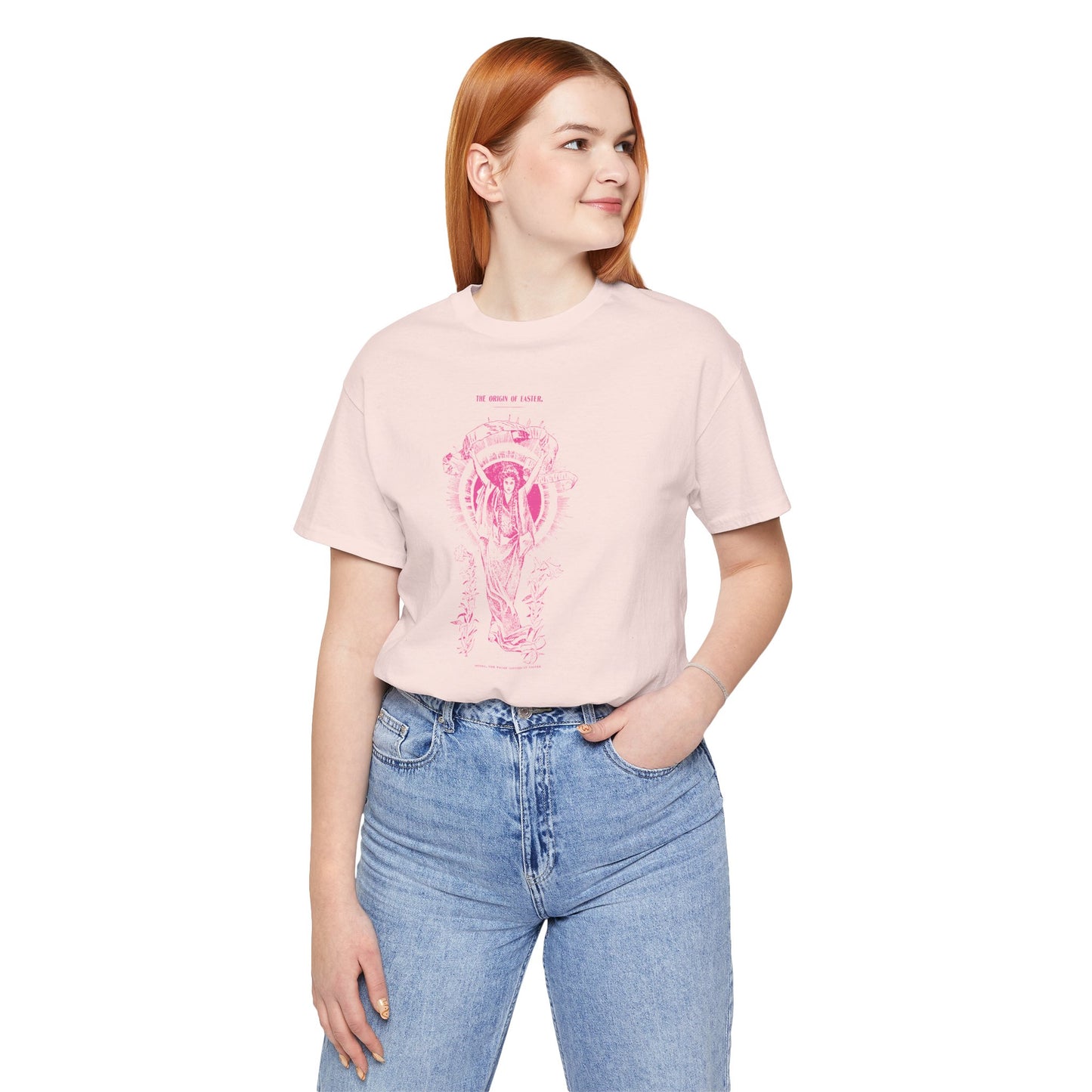 The Origin of Easter: Ostara, Victorian design T-shirt, Several Color Options