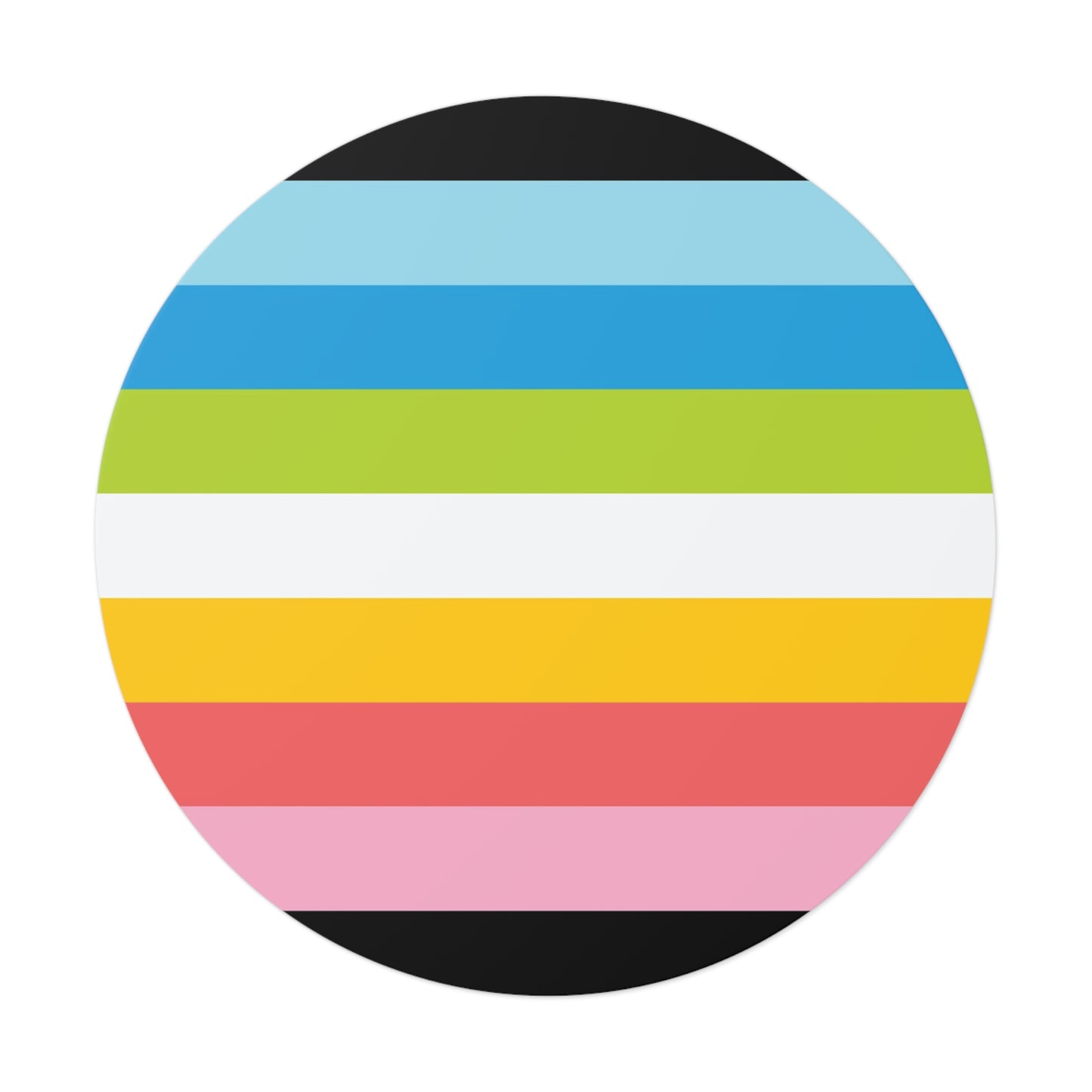 Queer Pride Flag Vinyl Sticker