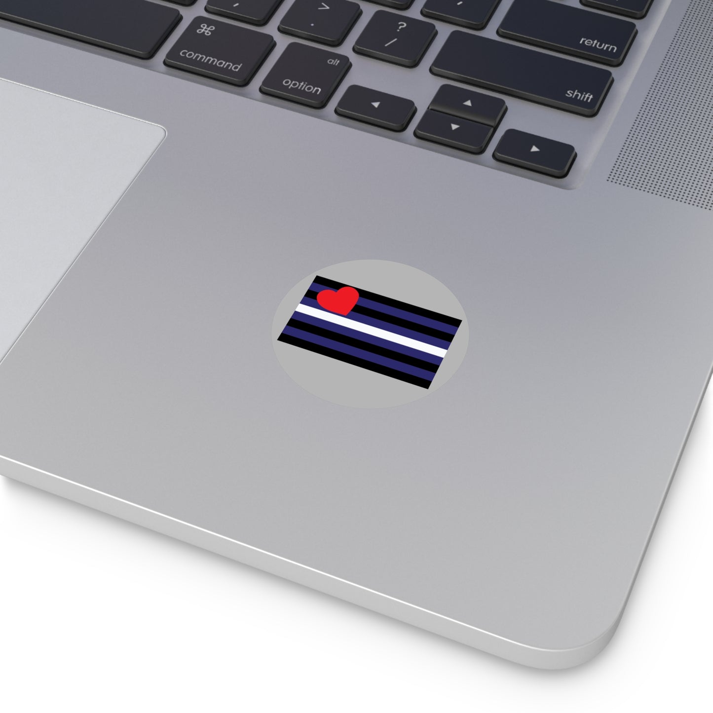 Leather Pride Flag Vinyl Sticker