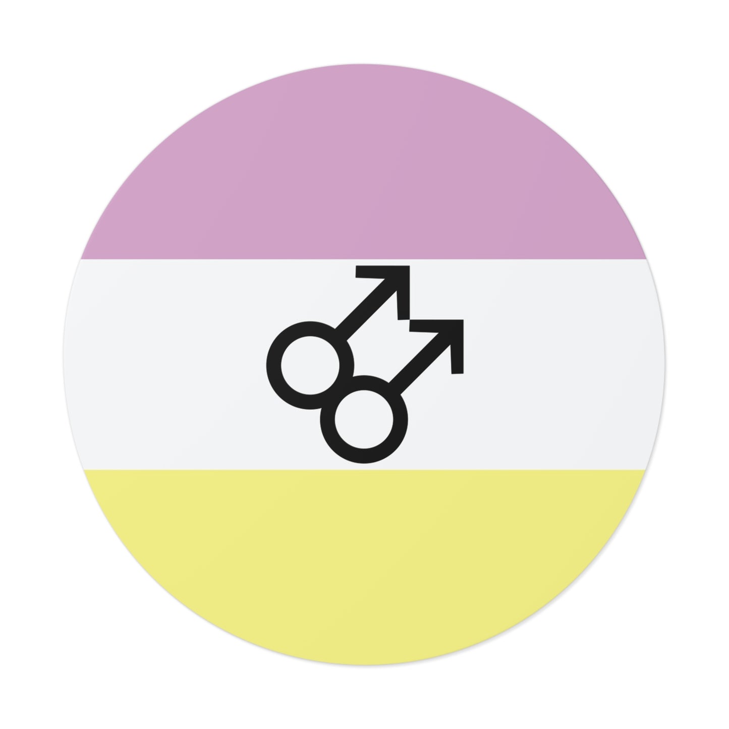 Twink Pride Flag Vinyl Sticker