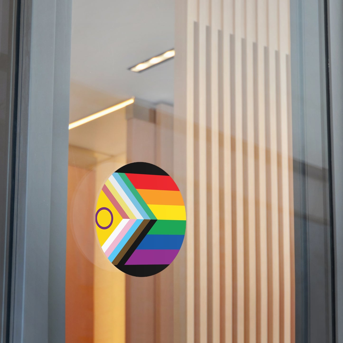 Disability Inclusive Progress Pride Flag 1 Vinyl Sticker