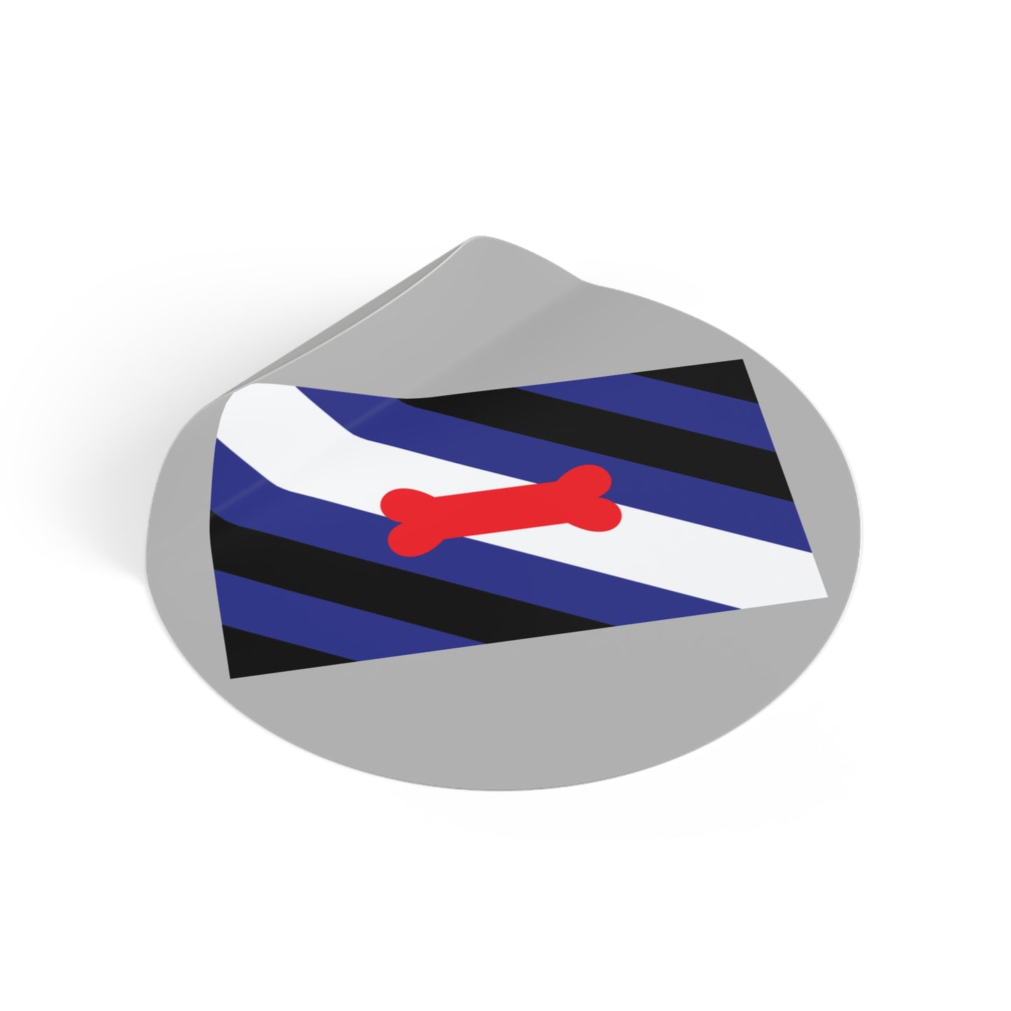 Puppy Pride Flag Vinyl Sticker