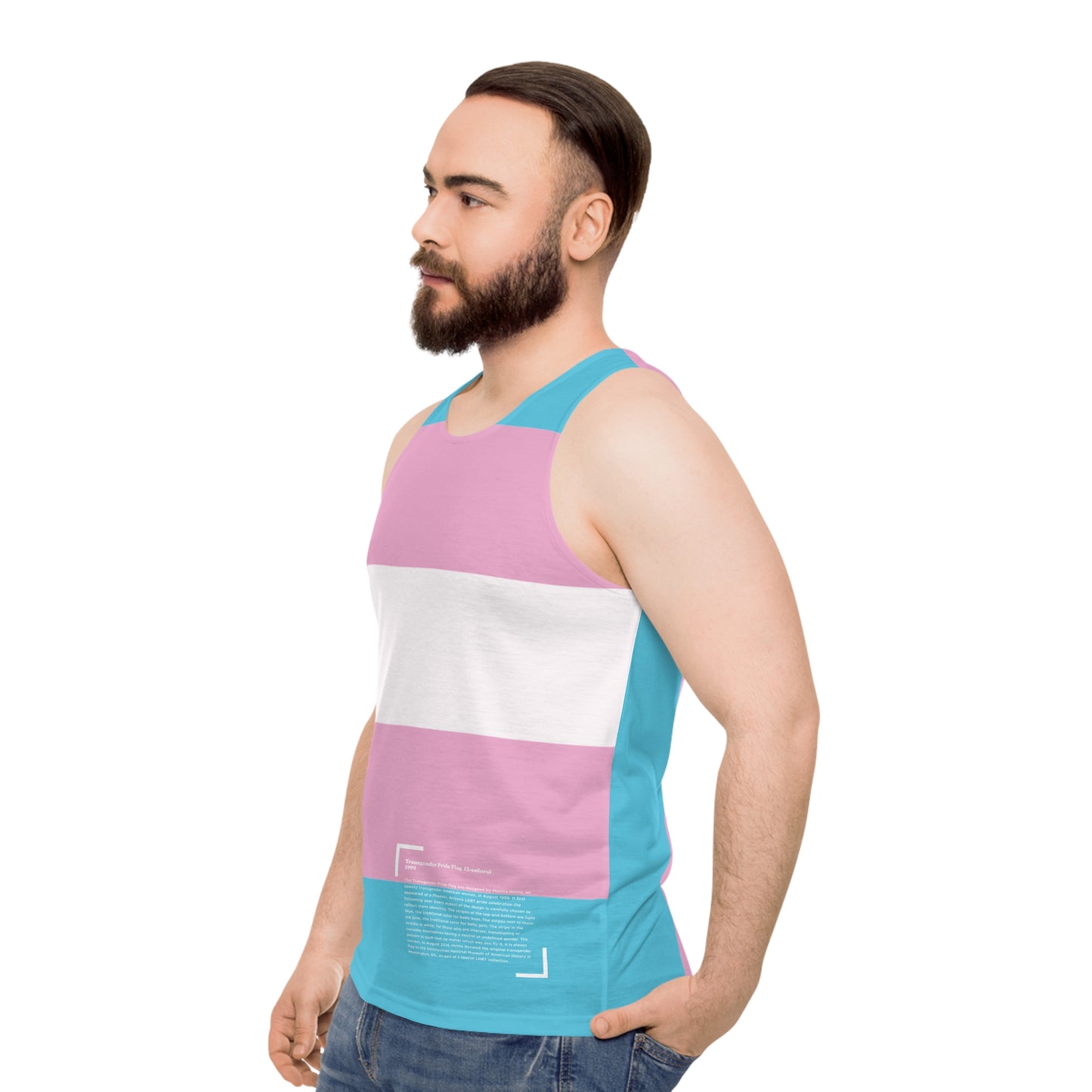 1999 Transgender Pride Flag Tank Top