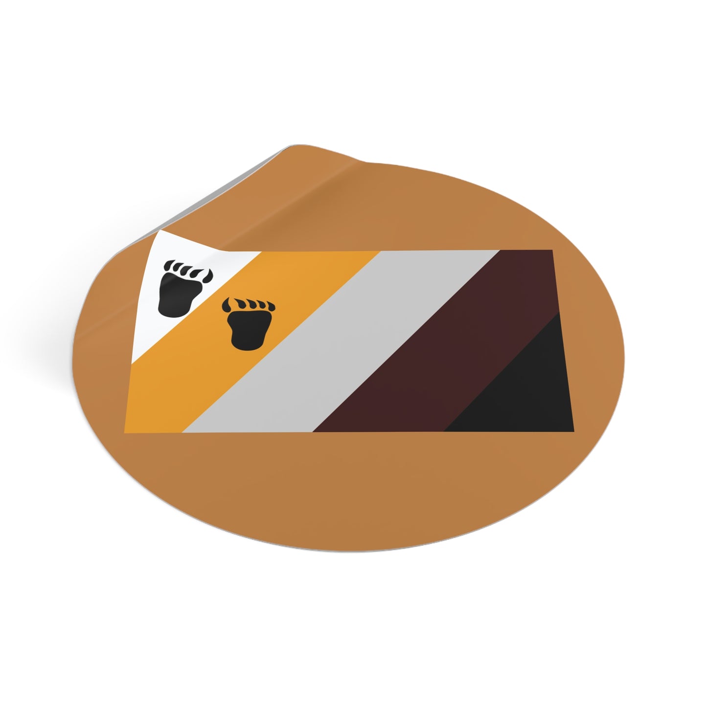 Bear Pride Flag 1992 Vinyl Sticker