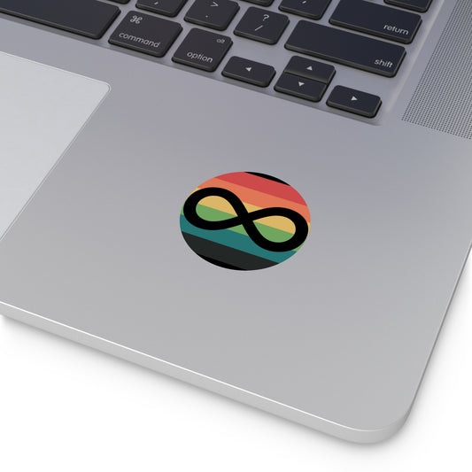 Autistic-Specific Pride Flag Vinyl Sticker