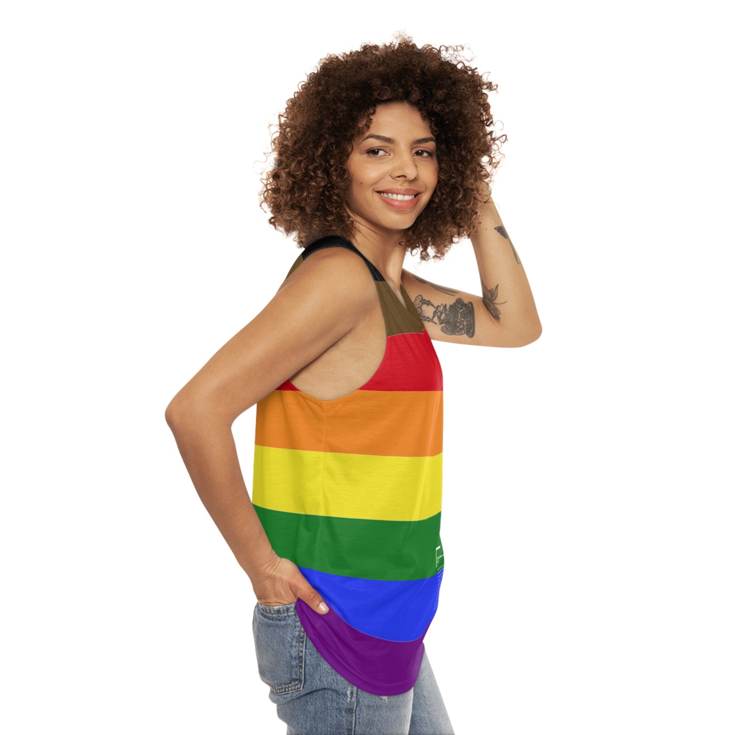 2017 Philadelphia Pride Flag Tank Top