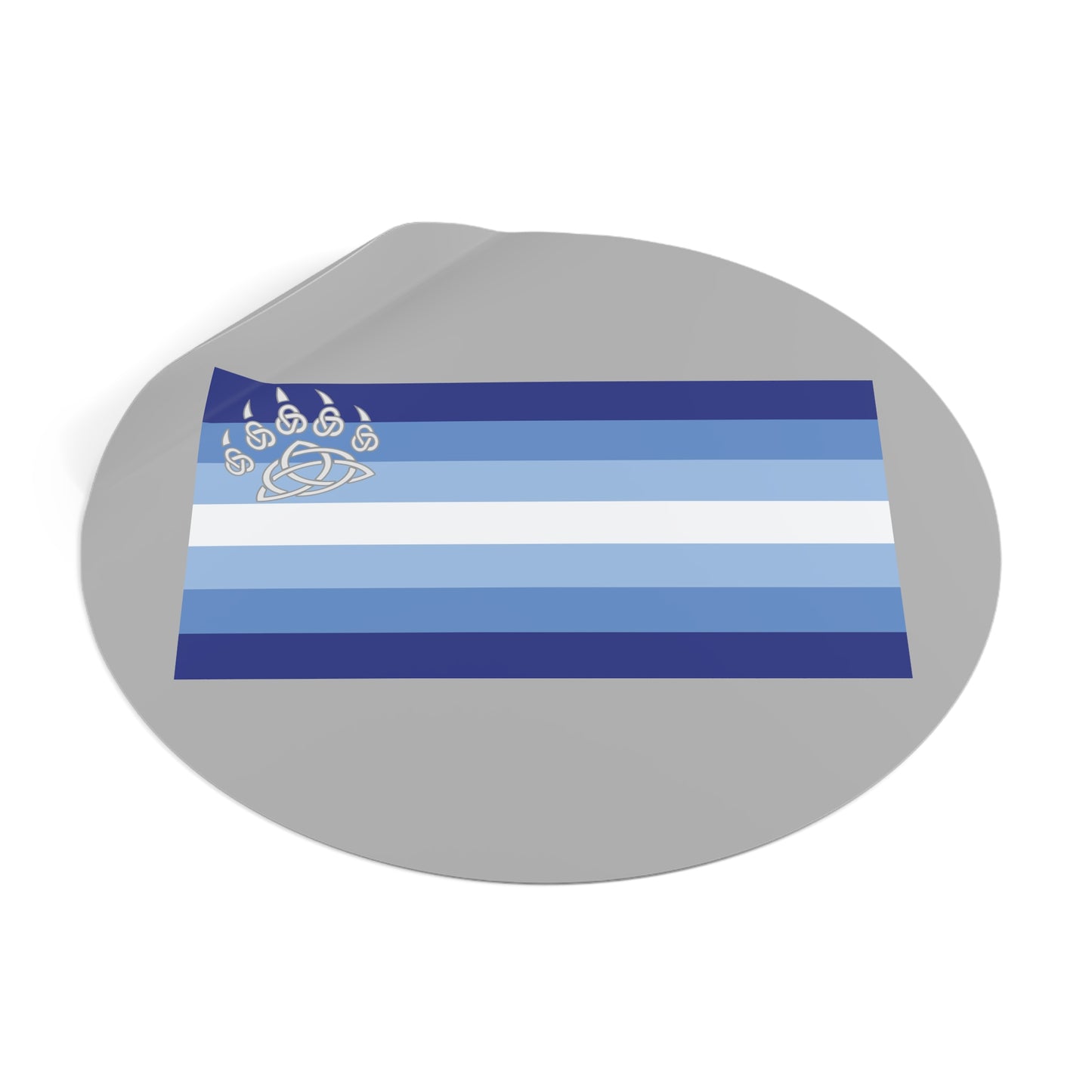 Bear Pride Flag Dublin Vinyl Sticker