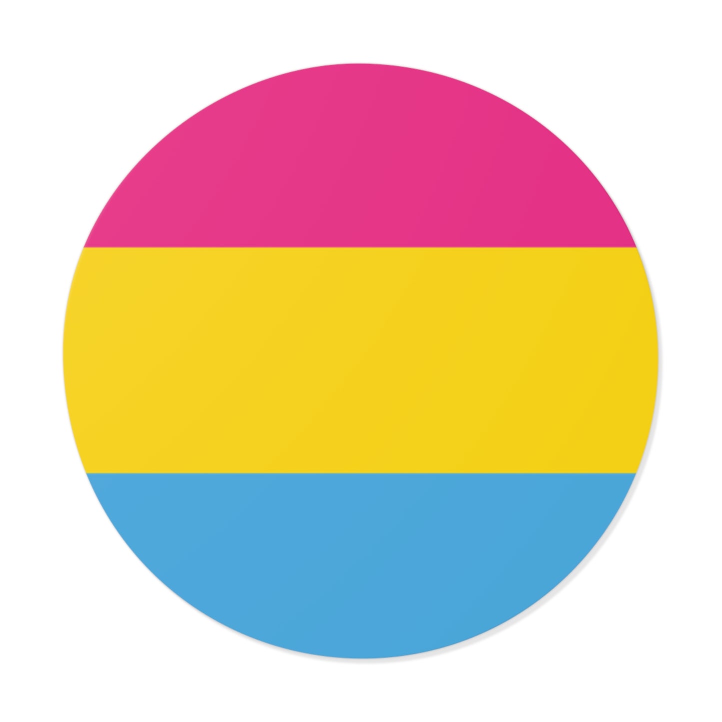 Pansexual Pride Flag Vinyl Stickers