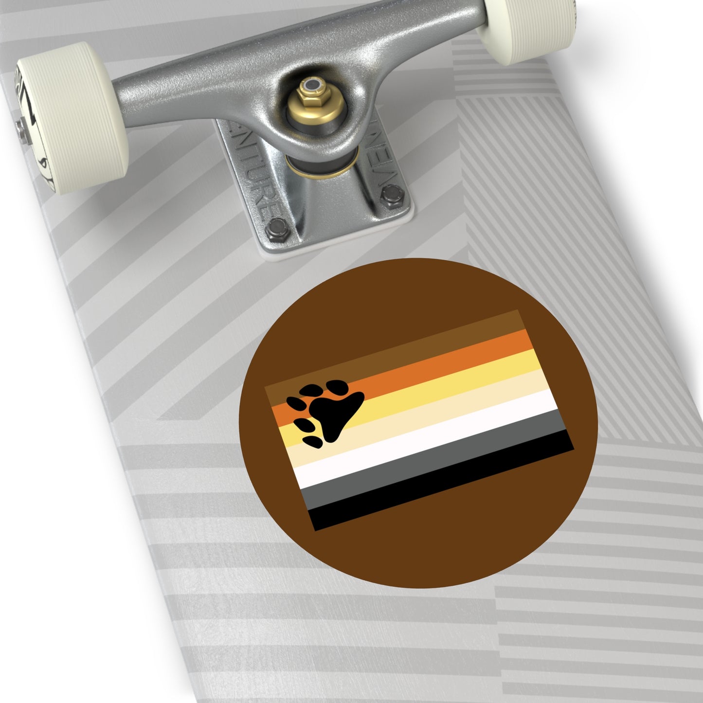 Bear Pride Flag 1995 Pride Flag Vinyl Sticker