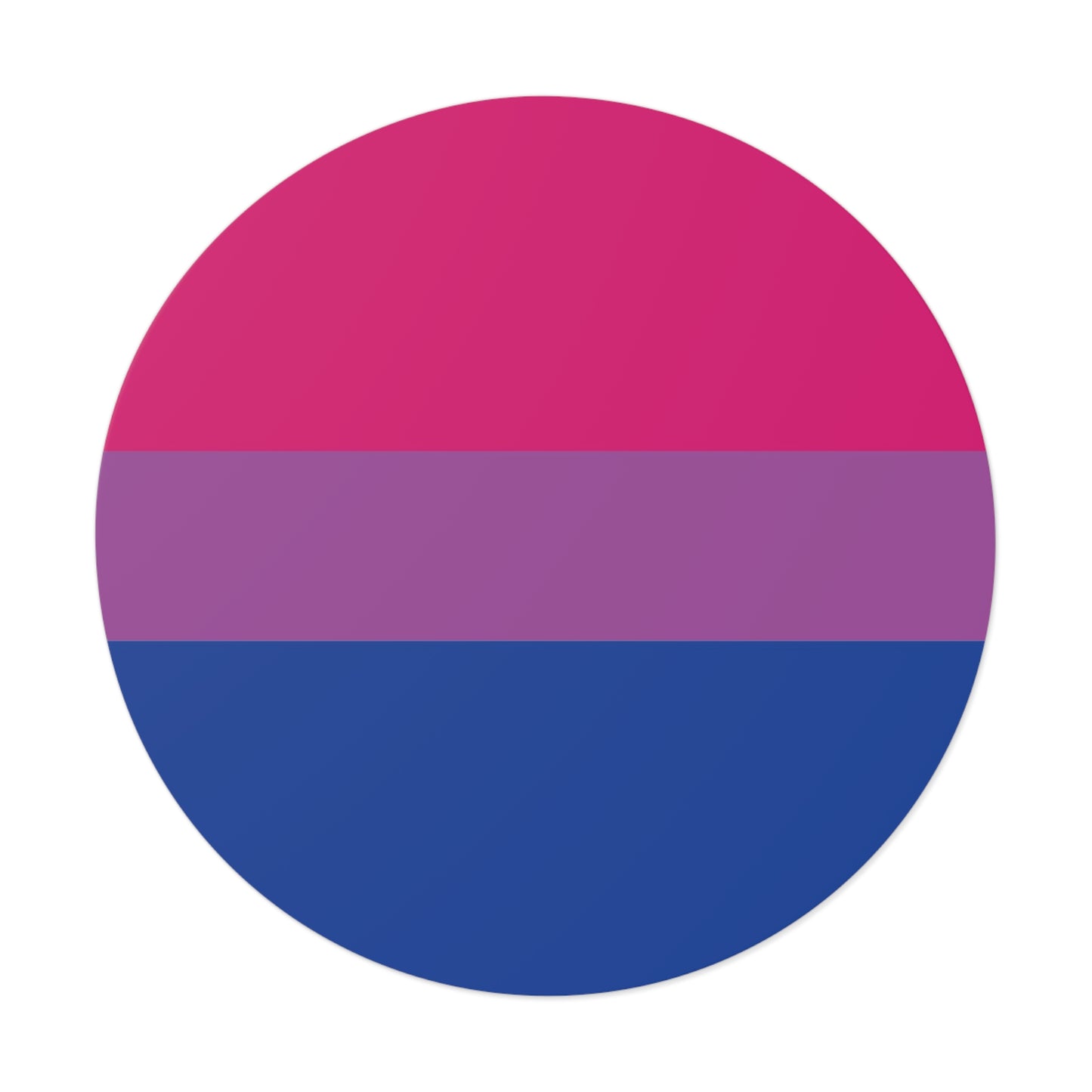 Bisexual Pride Flag Vinyl Sticker