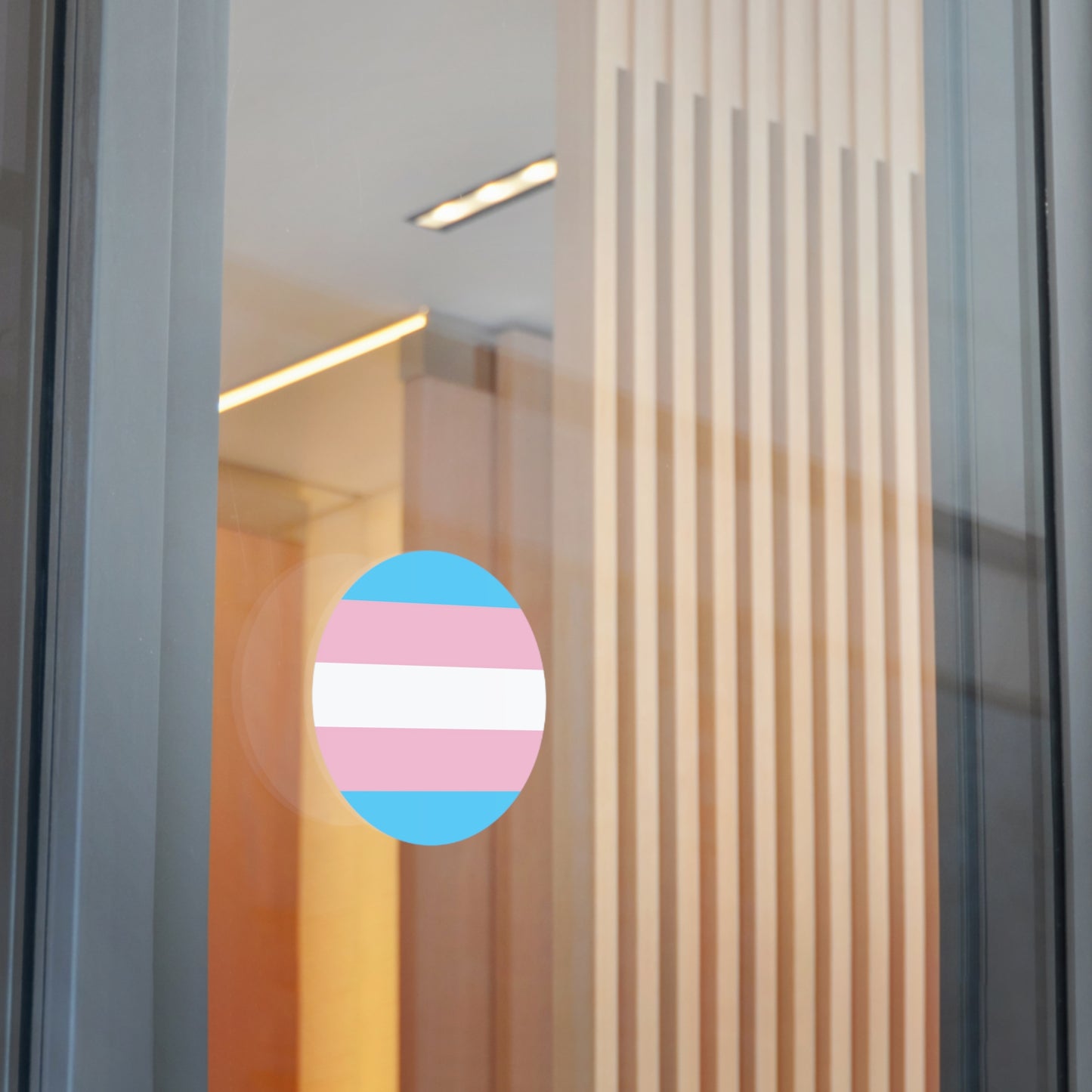 Transgender Pride Flag Vinyl Sticker