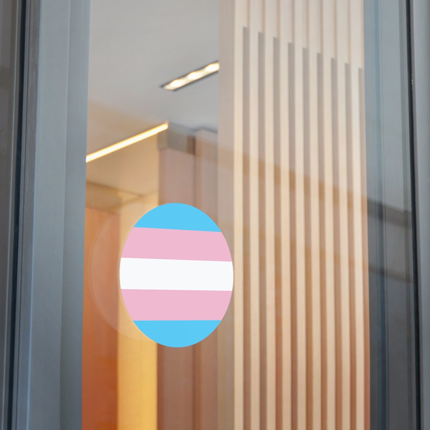 Transgender Pride Flag Vinyl Sticker