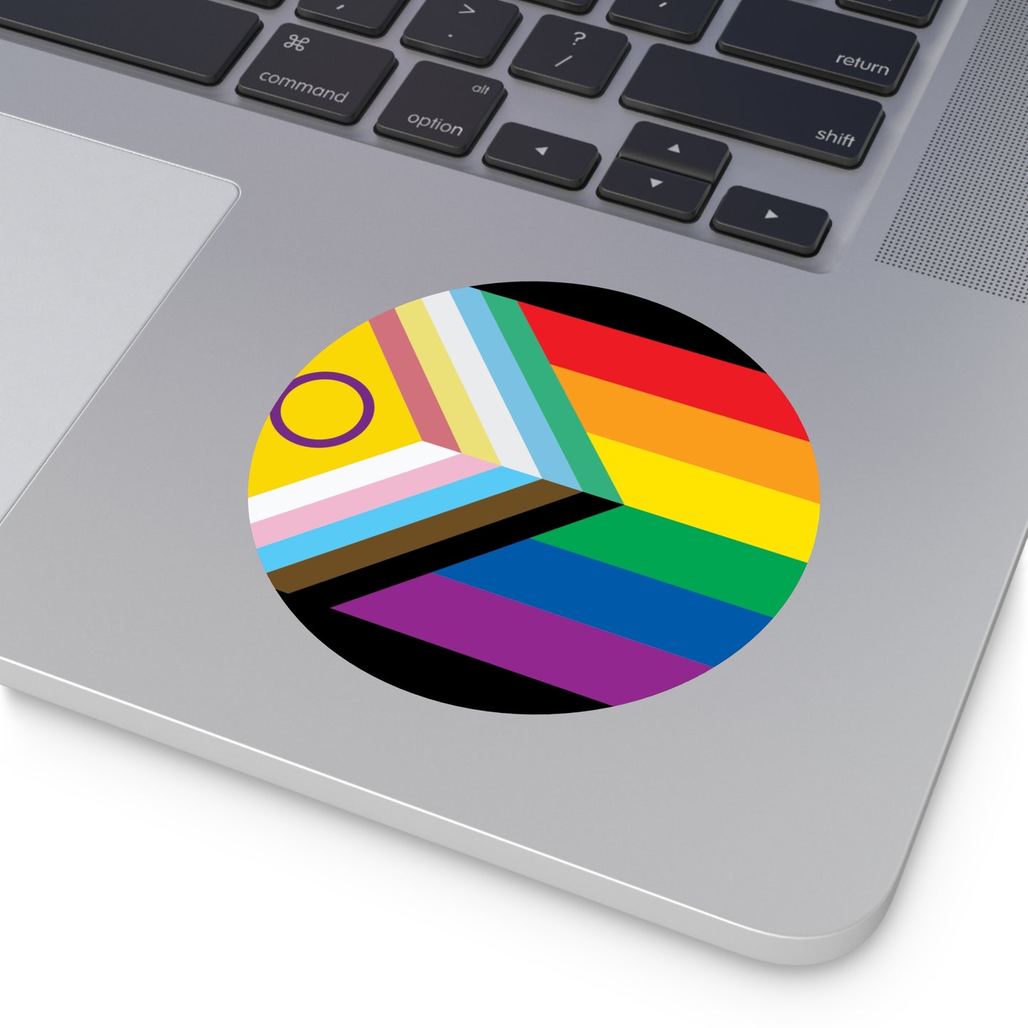 Disability Inclusive Progress Pride Flag 1 Vinyl Sticker