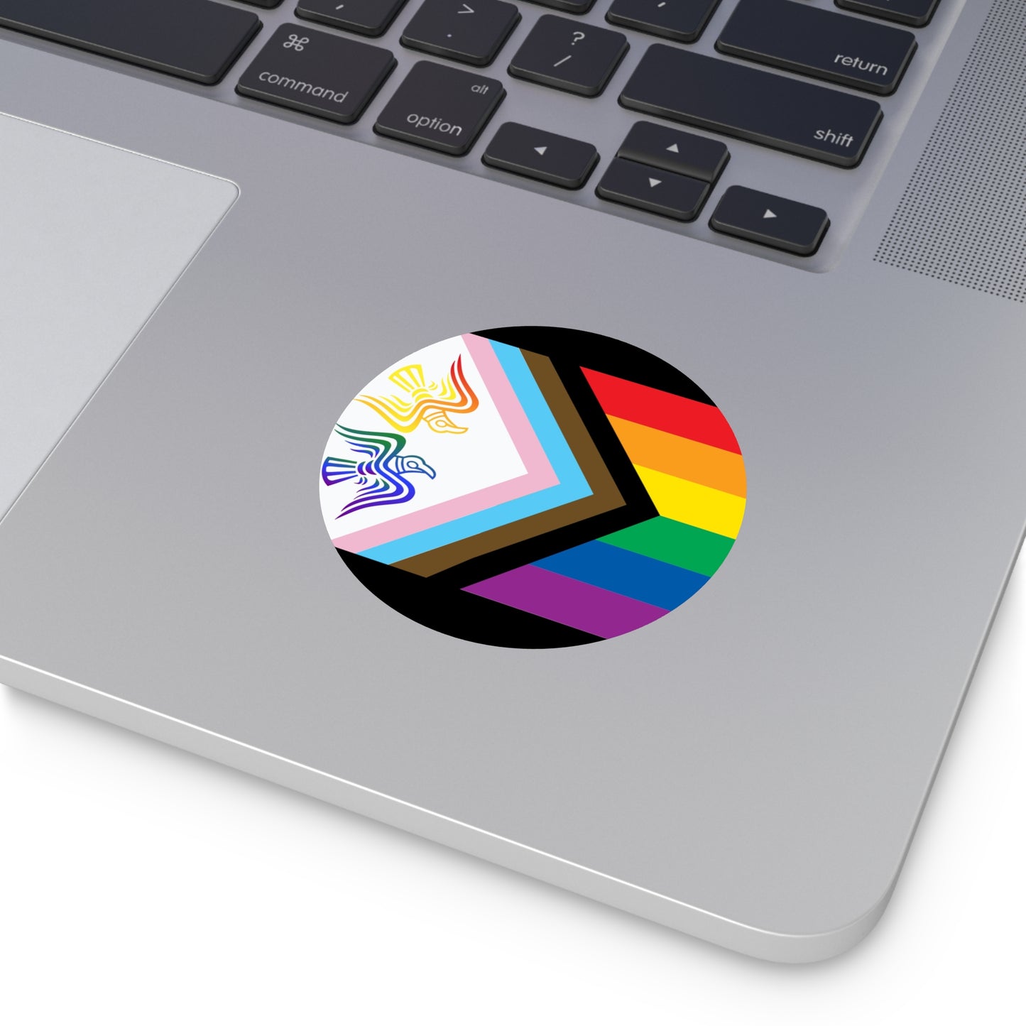 Norse Queer Pride Flag Vinyl Sticker