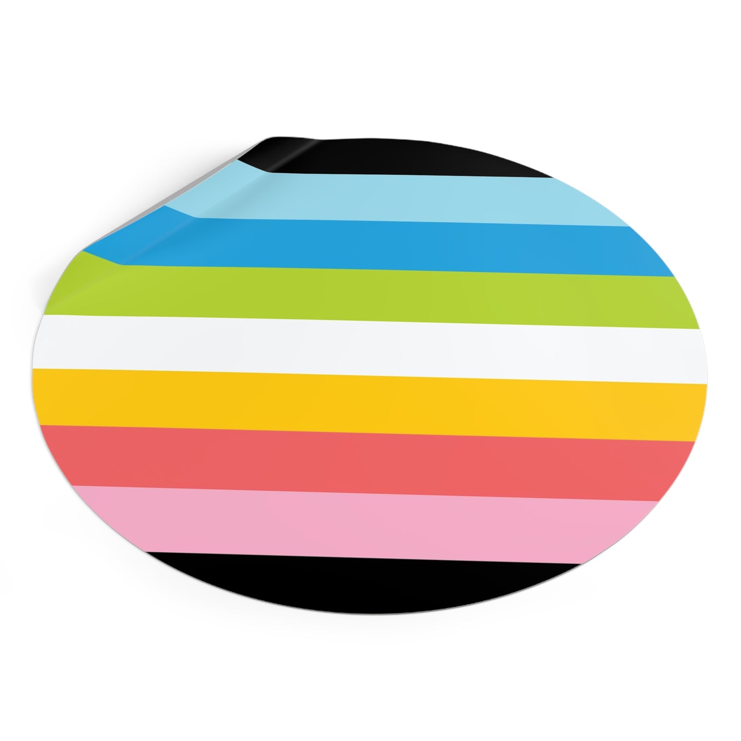 Queer Pride Flag Vinyl Sticker