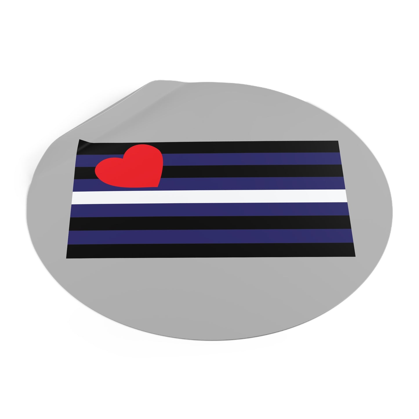 Leather Pride Flag Vinyl Sticker