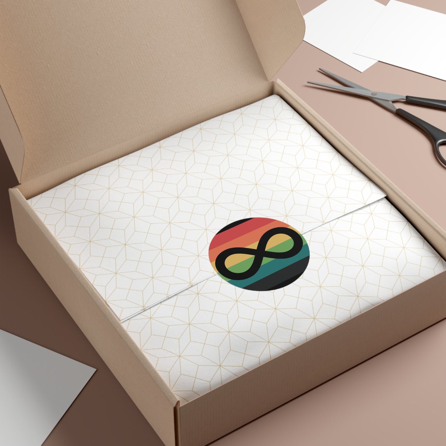 Autistic-Specific Pride Flag Vinyl Sticker