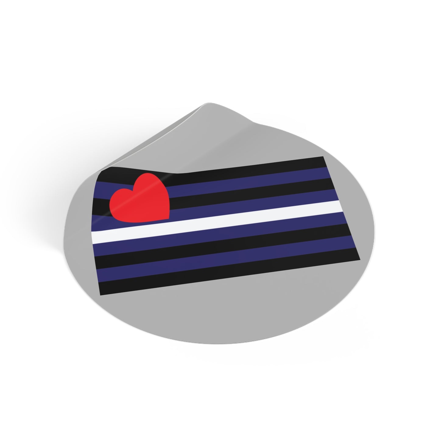 Leather Pride Flag Vinyl Sticker