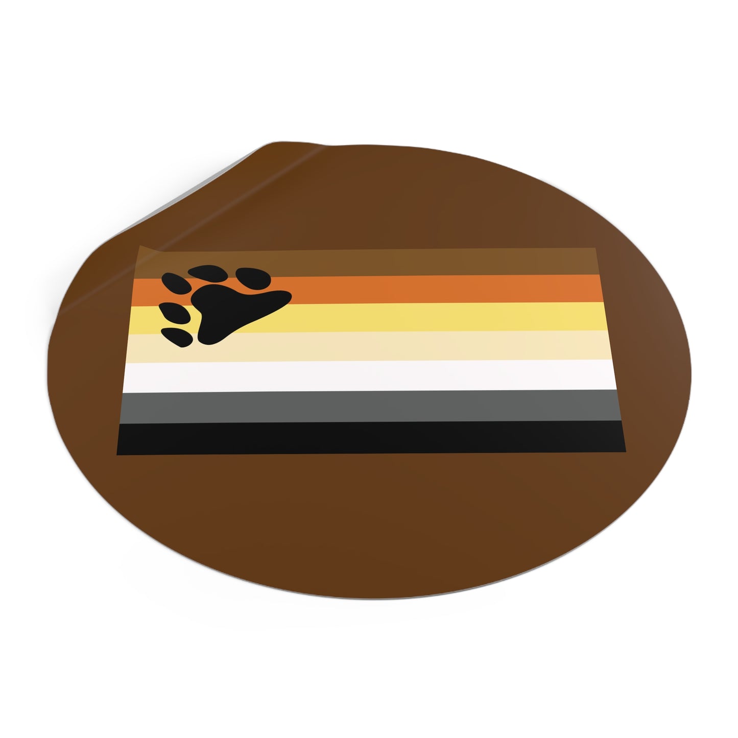 Bear Pride Flag 1995 Pride Flag Vinyl Sticker