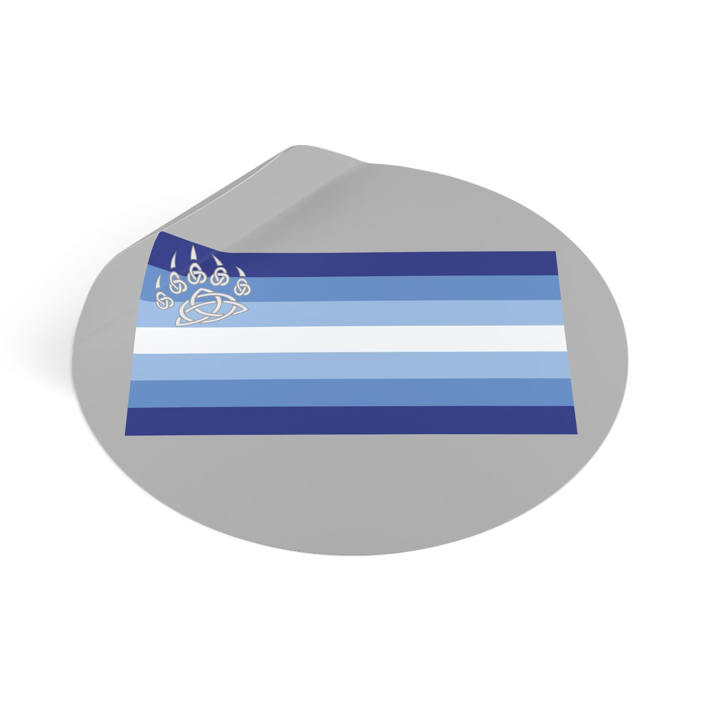 Bear Pride Flag Dublin Vinyl Sticker