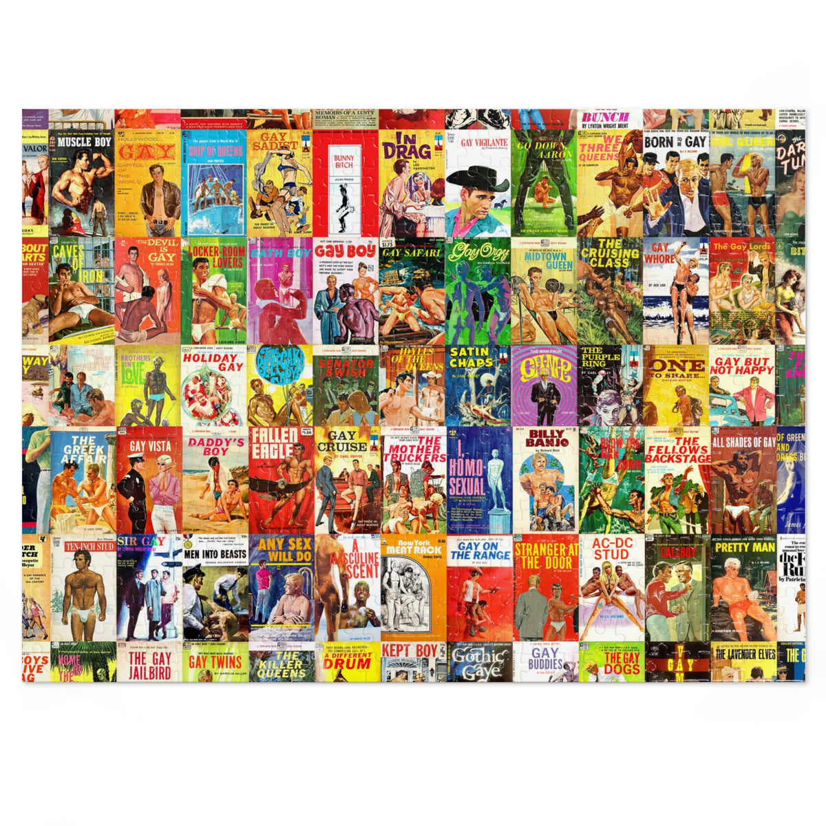 Jigsaw Puzzle with Tin