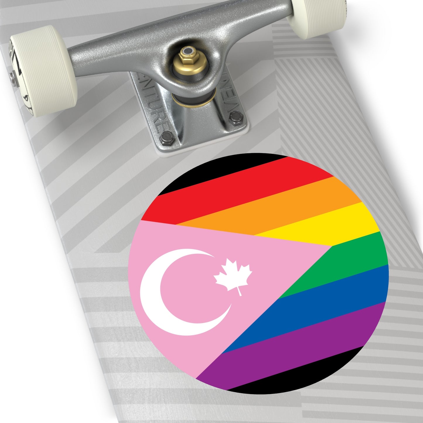 Queer Muslim Community Canada Pride Flag Vinyl Sticker