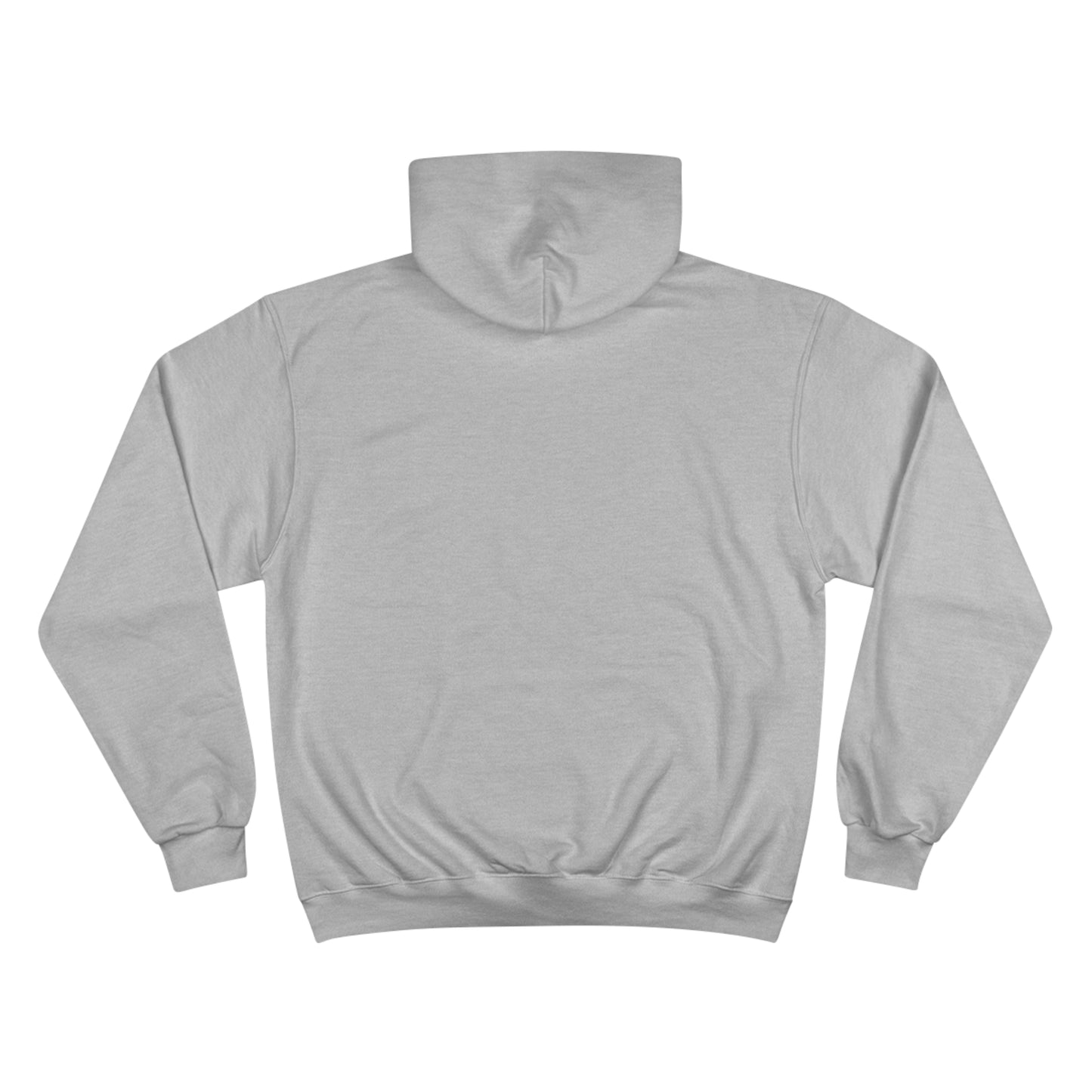 International Asexual Sex Symbol Champion Hoodie - White and Light Steel with Black Deco