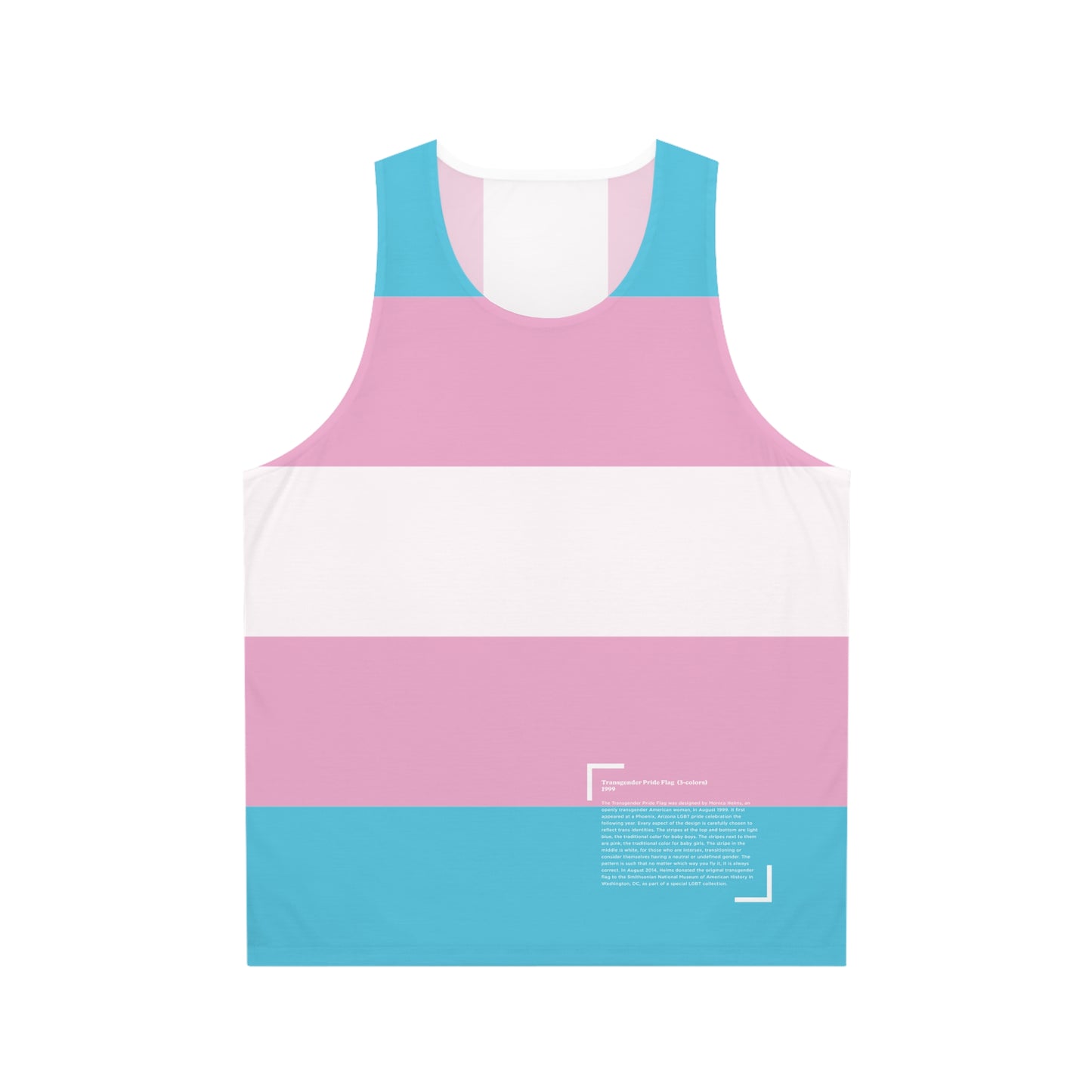 1999 Transgender Pride Flag Tank Top