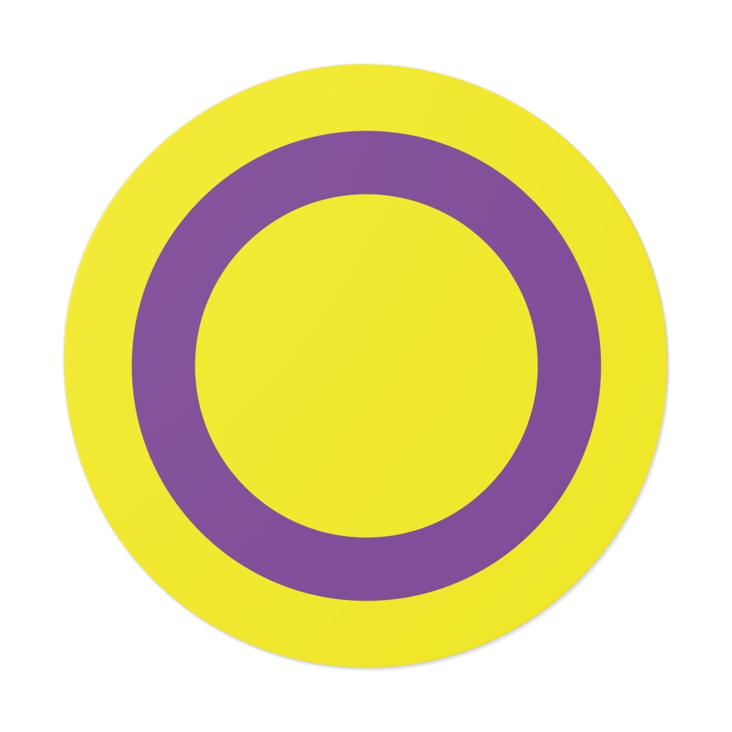 Intersex Pride Flag Vinyl Sticker