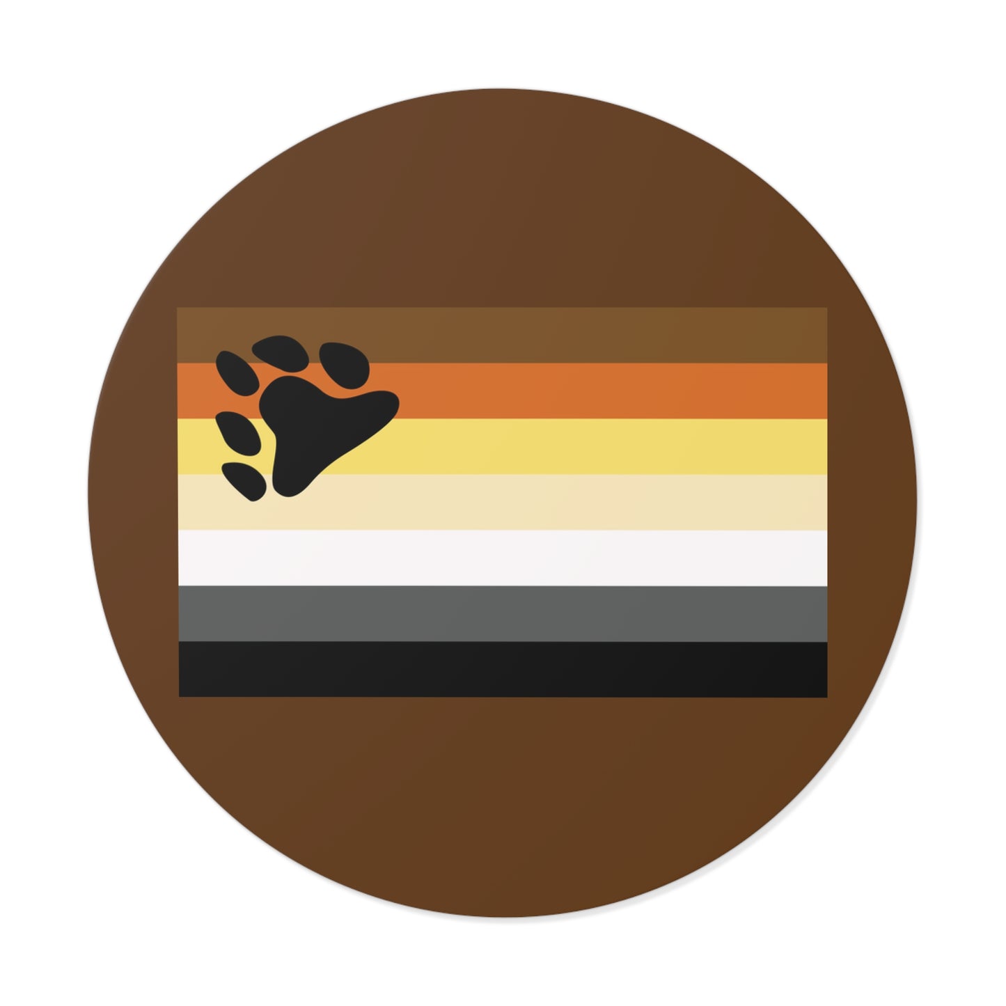 Bear Pride Flag 1995 Pride Flag Vinyl Sticker