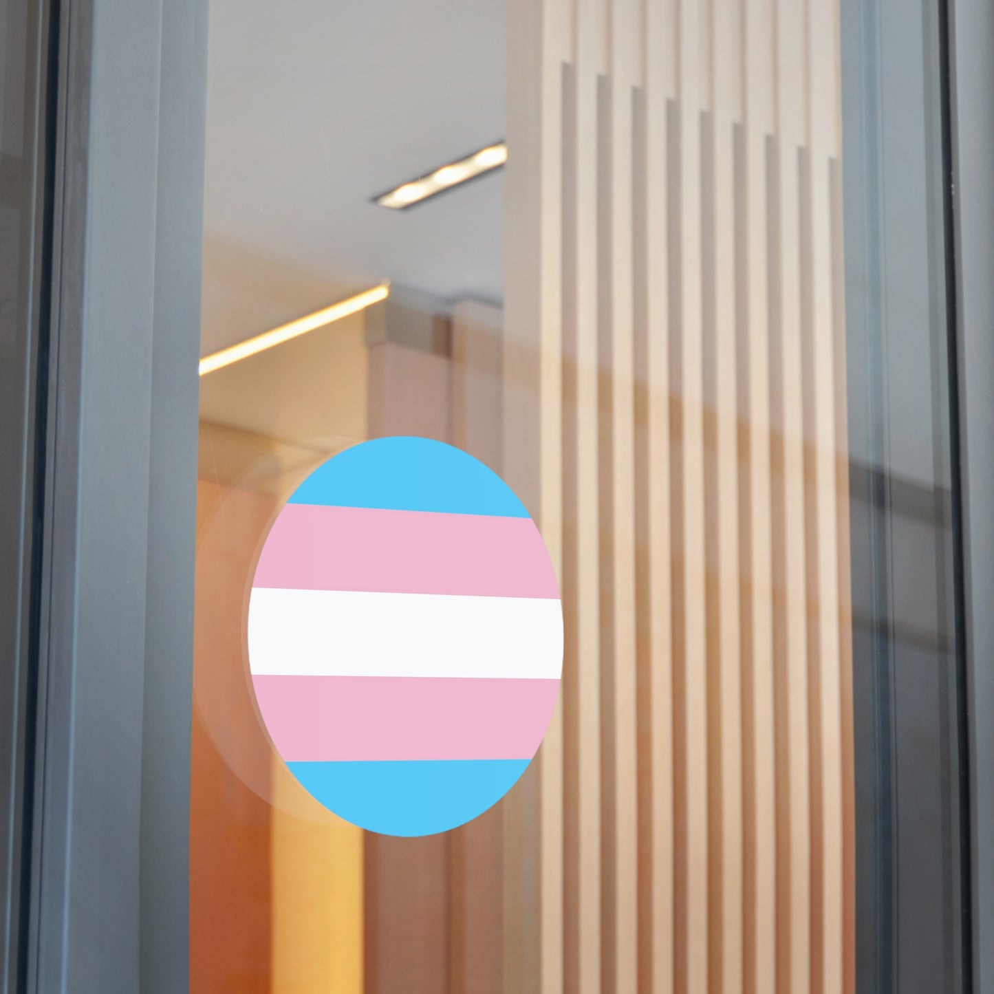 Transgender Pride Flag Vinyl Sticker