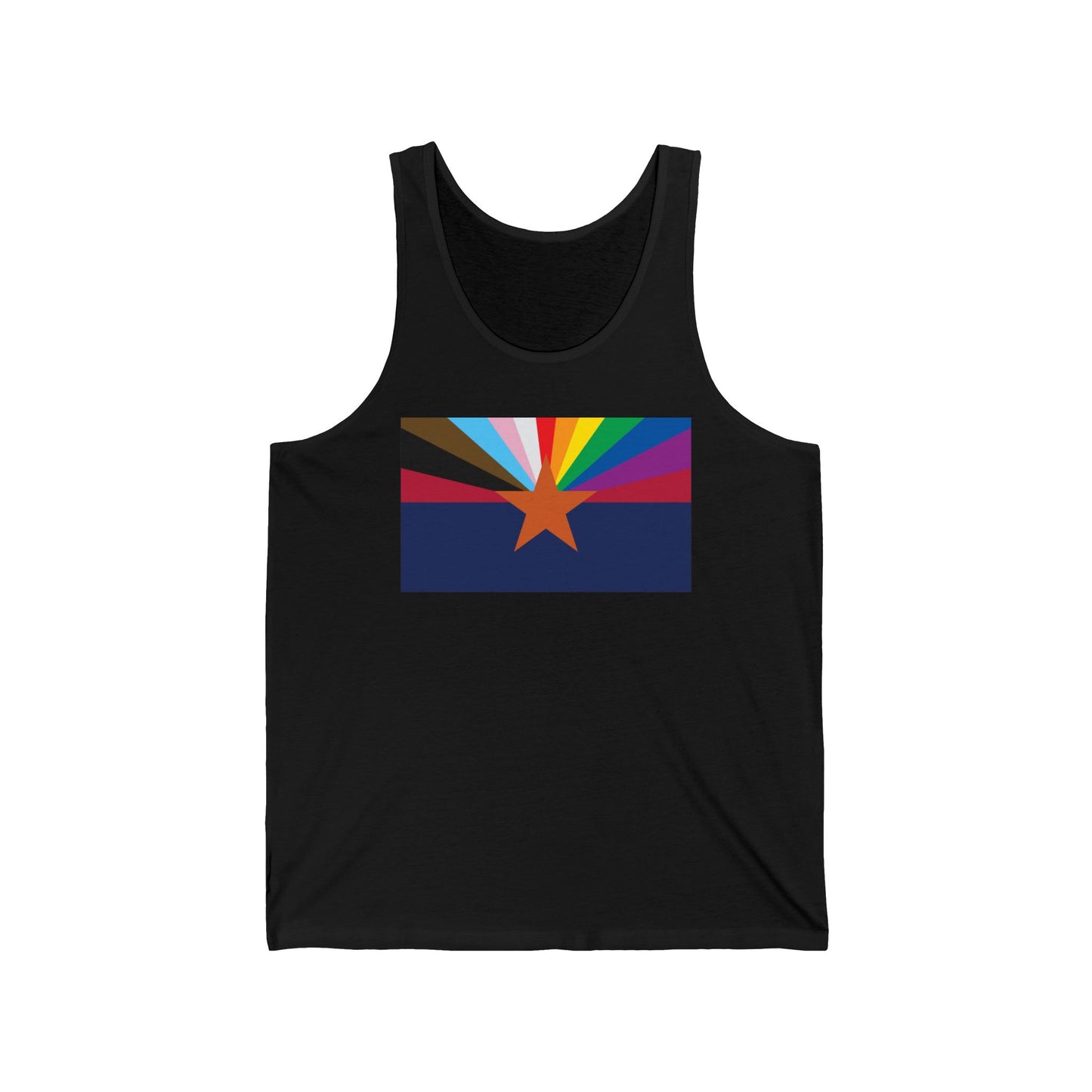 Arizona Rainbow Pride Flag Jersey Tank
