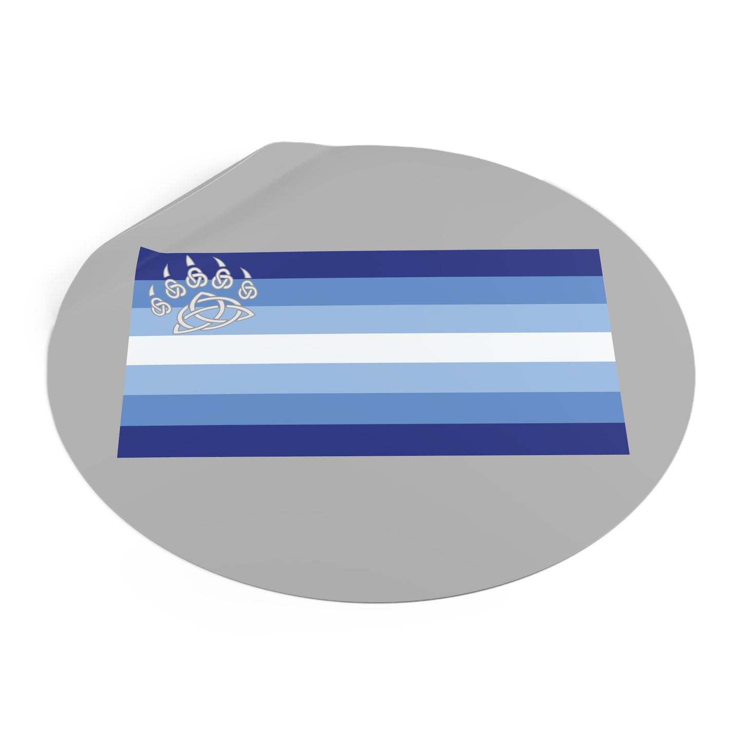 Bear Pride Flag Dublin Vinyl Sticker