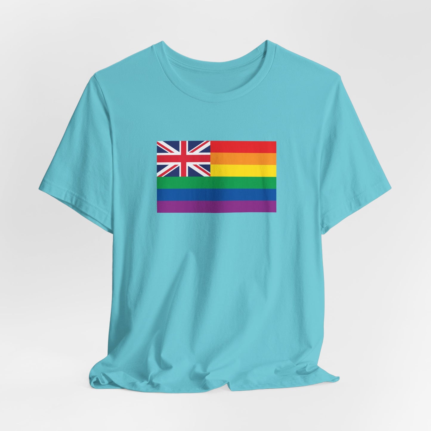 Hawai'i Rainbow Pride Flag T-shirt, Several Color Options