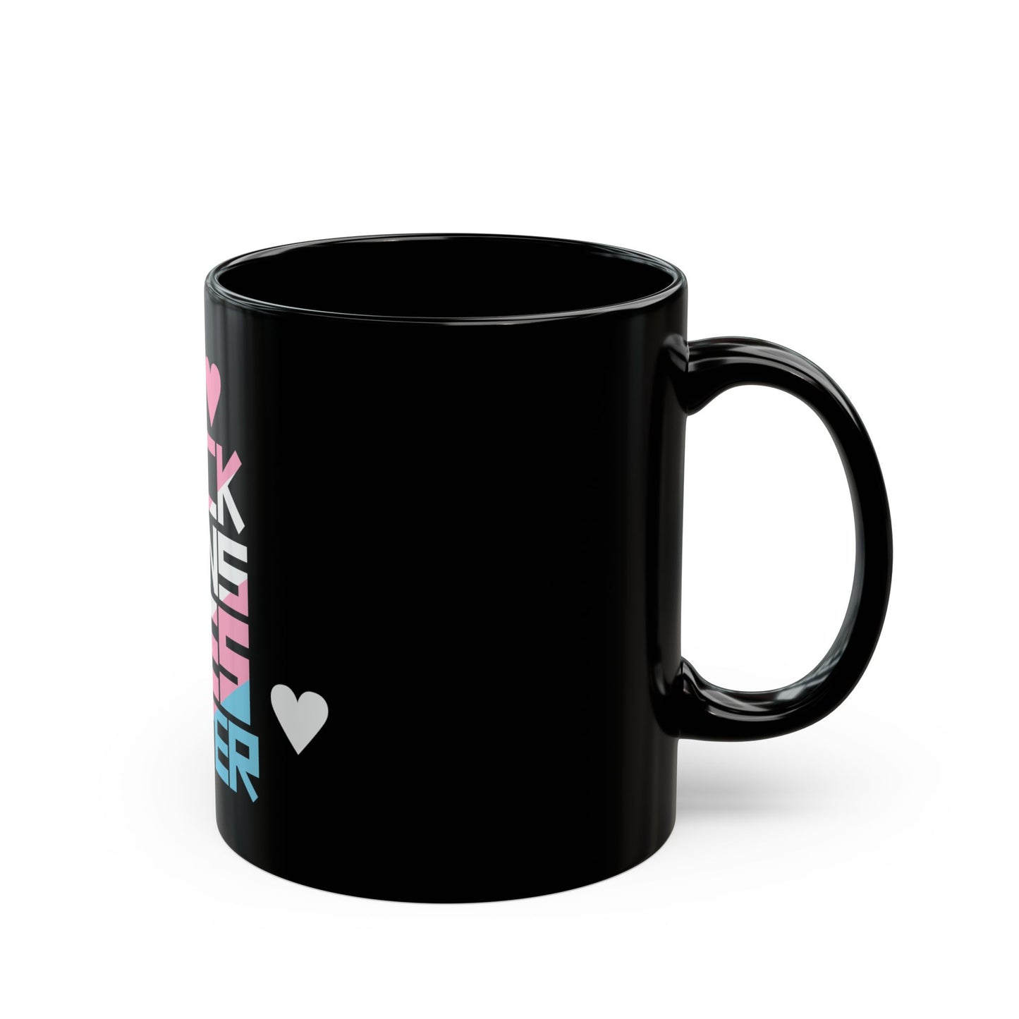 BLACK TRANS LIVES MATTER Black Ceramic Mug (11oz, 15oz)