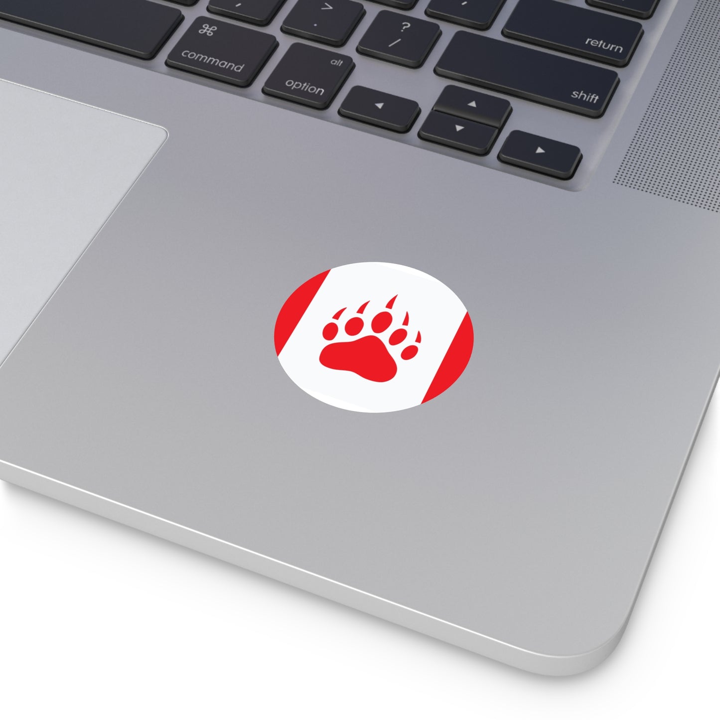 Bear Pride Flag Canada Vinyl Sticker