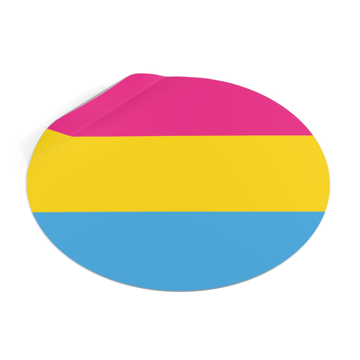 Pansexual Pride Flag Vinyl Stickers