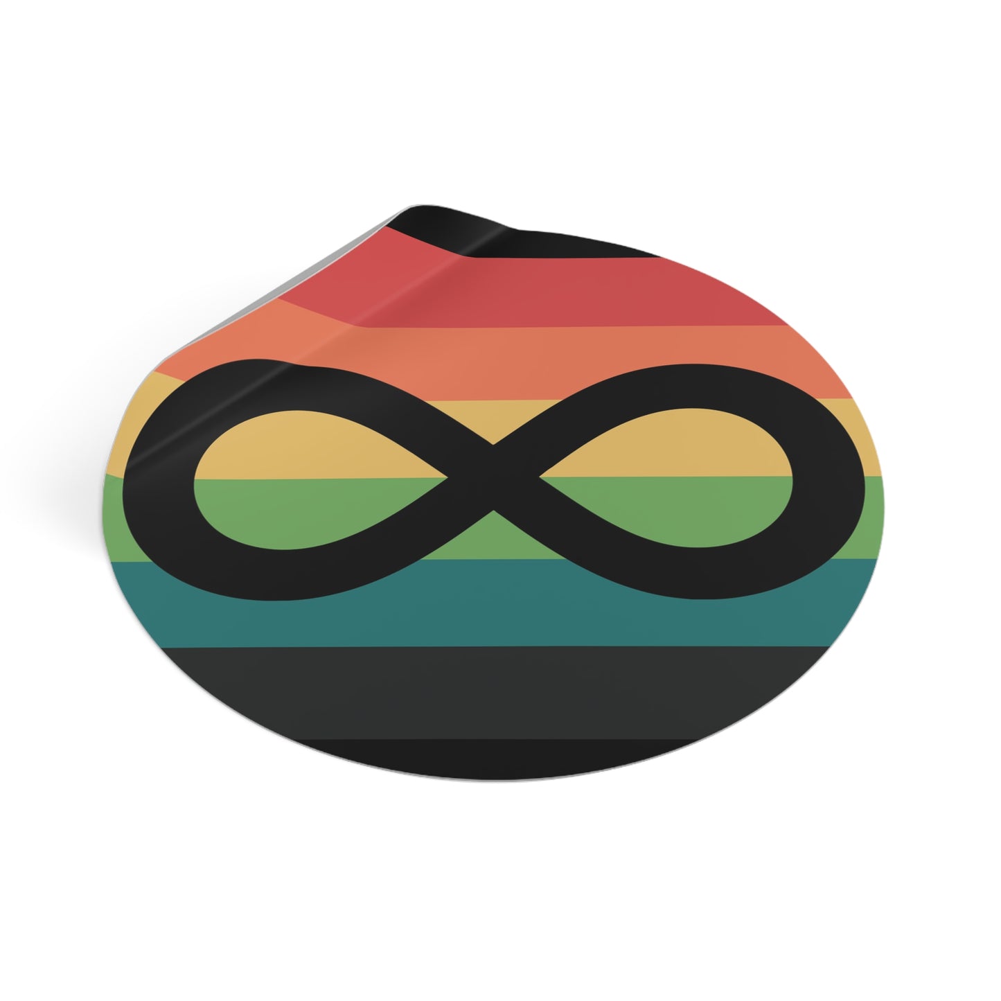 Autistic-Specific Pride Flag Vinyl Sticker