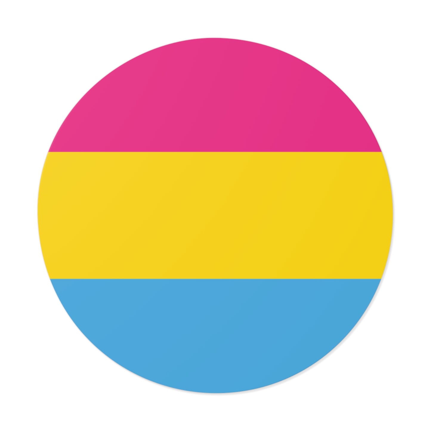 Pansexual Pride Flag Vinyl Stickers