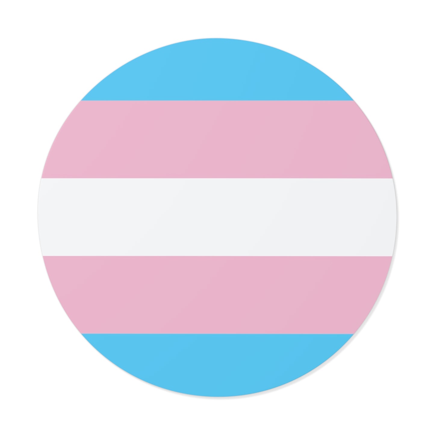Transgender Pride Flag Vinyl Sticker