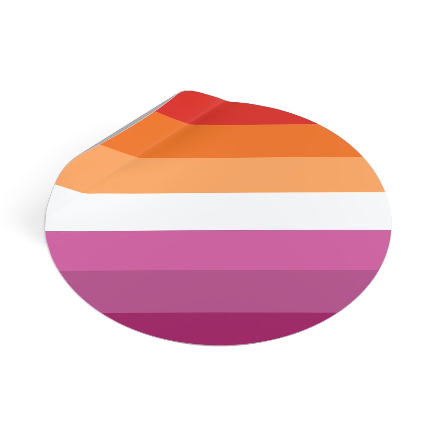 Lesbian Pride Flag Vinyl Sticker