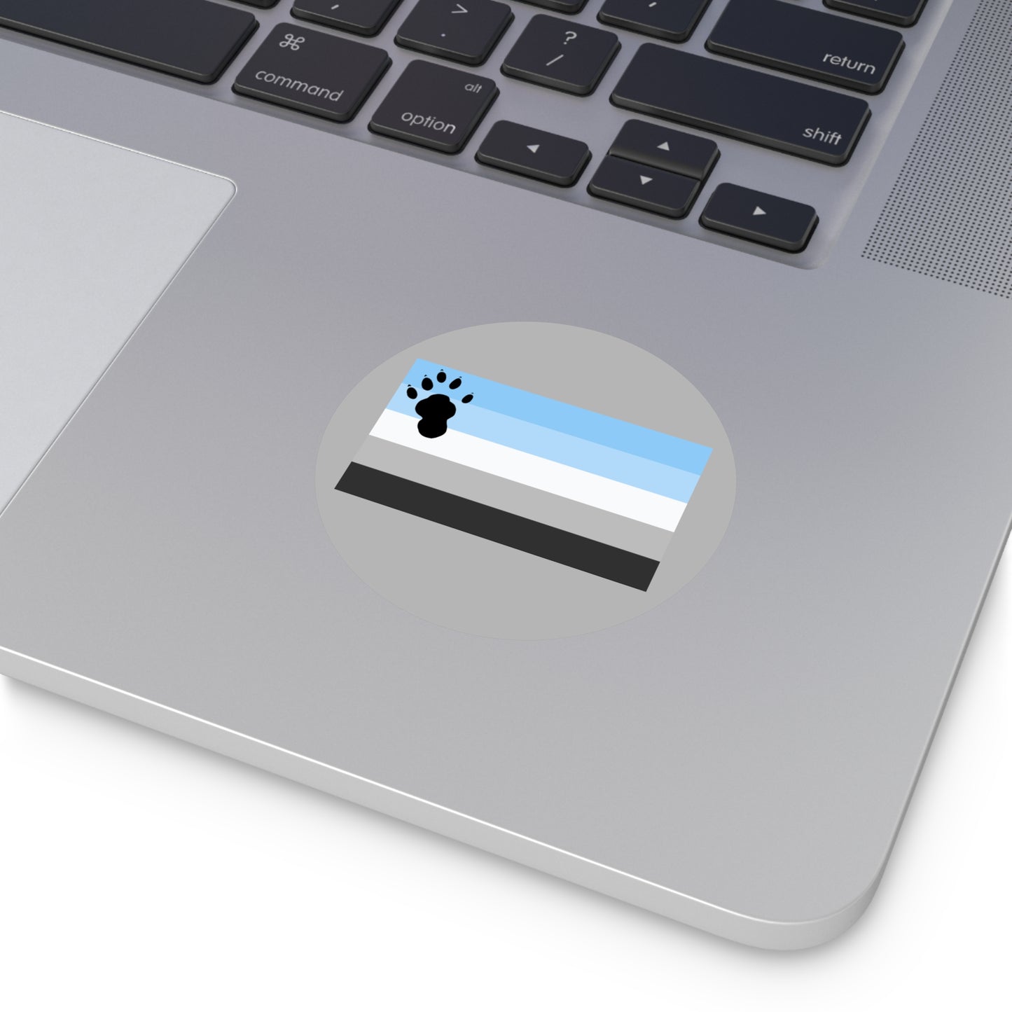 Otter Pride Flag Vinyl Sticker