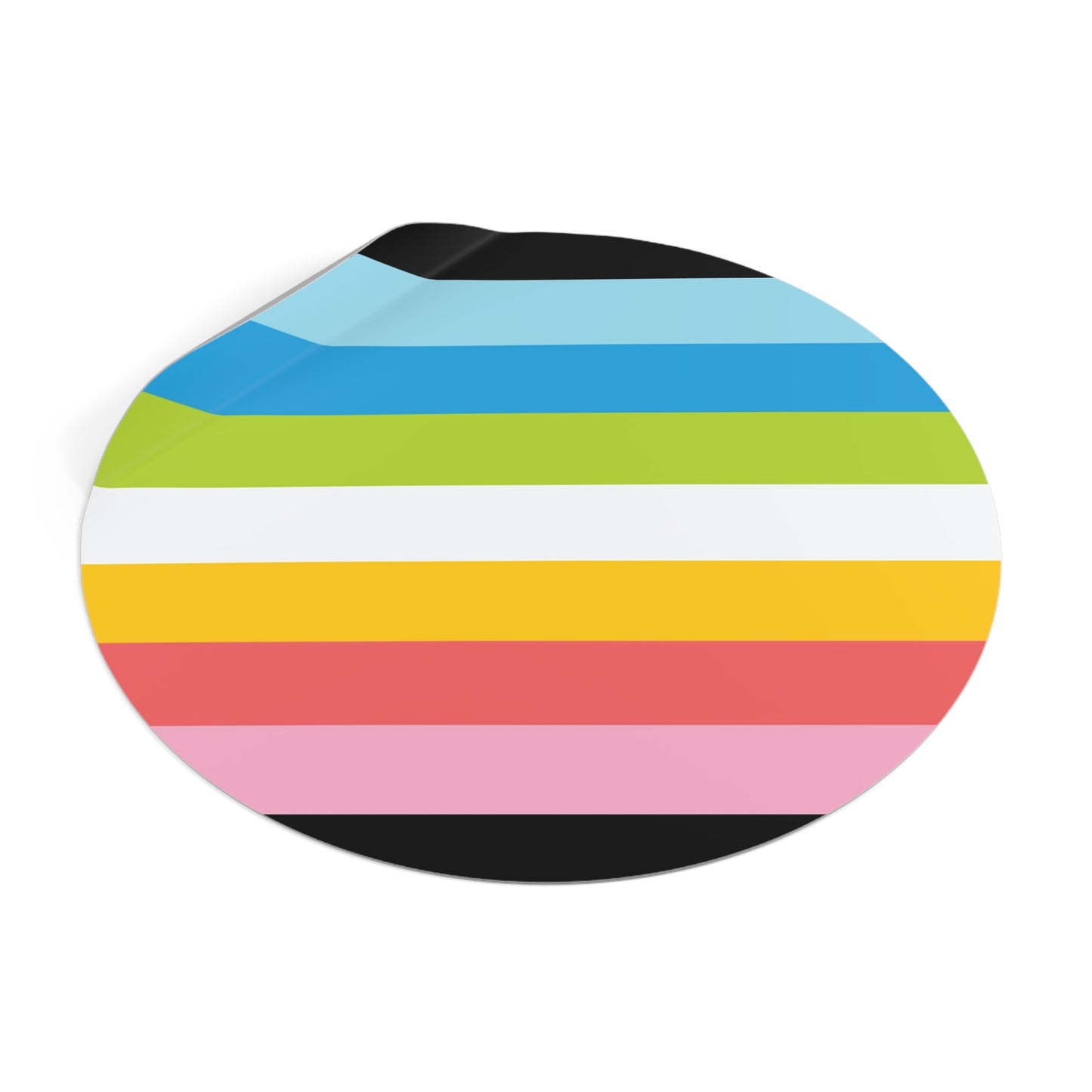 Queer Pride Flag Vinyl Sticker